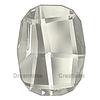 SWAROVSKI 2585 Graphic Flatback 10mm Silver Shade